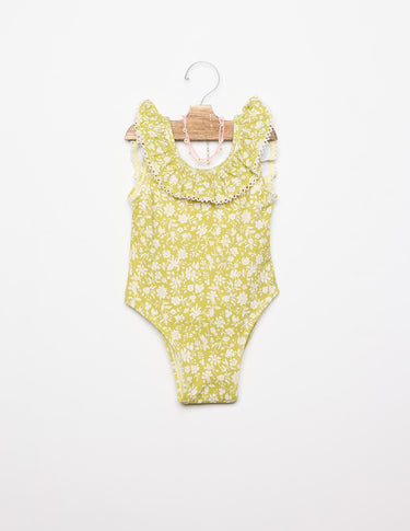 TRAJE DE BAÑO VOLANTE TOILE ALGAE