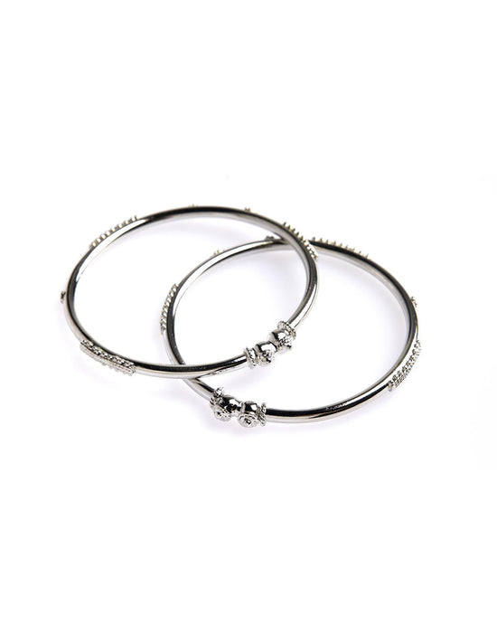 PACK PULSERAS PLATEADAS