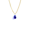 BLUE TEARDROP NECKLACE