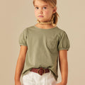 KHAKI SHORT SLEEVE T-SHIRT