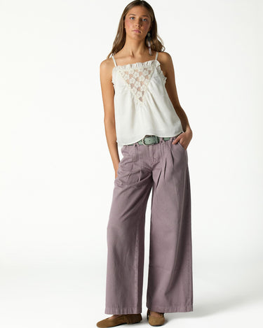 OVERCAST PLEATED TROUSERS