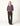 GREEN FLORAL CORDUROY PANTS