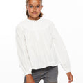 Raw yoke shirt