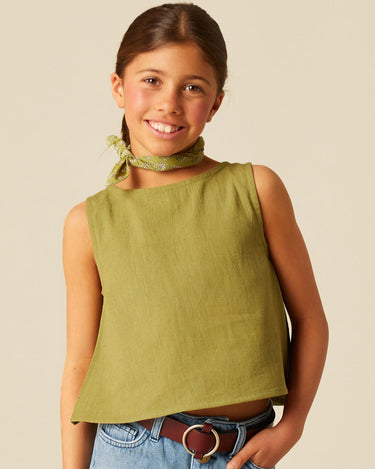 CAMISA CRUZADA VERDE