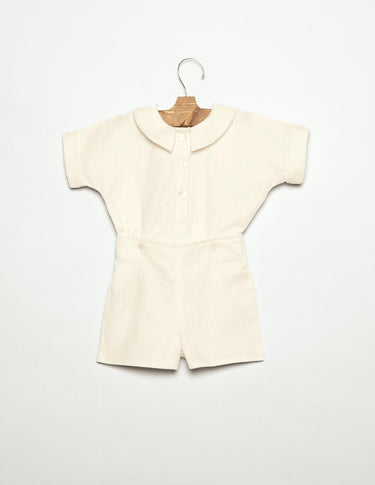 WHITE PIQUE SET