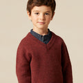 JERSEY CUELLO PICO TEJA