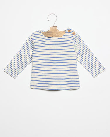 STRIPED WAVE T-SHIRT