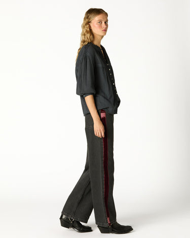 PANTALÓN CINTA TERCIOPELO BLACK
