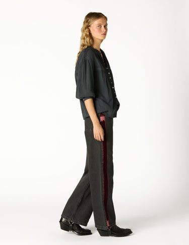 PANTALÓN CINTA TERCIOPELO BLACK