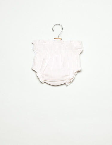 WHITE PIQUÉ POLO SHIRT