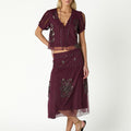 BETTERSWEET EMBROIDERED TULLE SKIRT