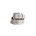 RAW BELT FLOWER STUDS