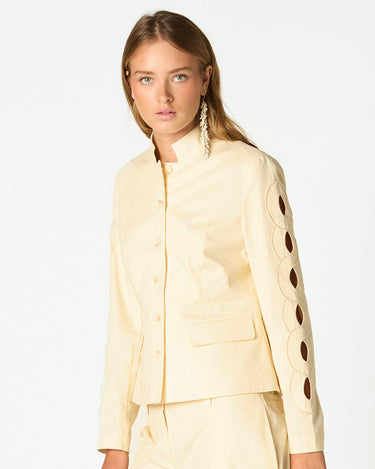 BLAZER EIGHTHS ECRU