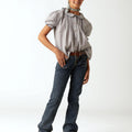 FLARED DENIM JEANS