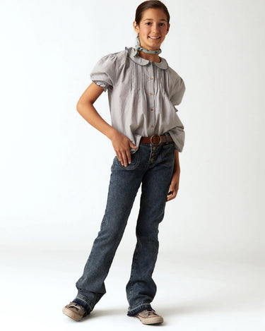 FLARED DENIM JEANS