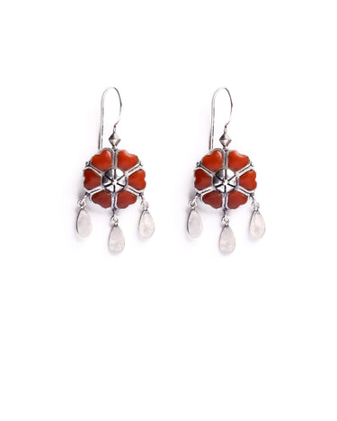 PENDIENTES BOHO FLOR