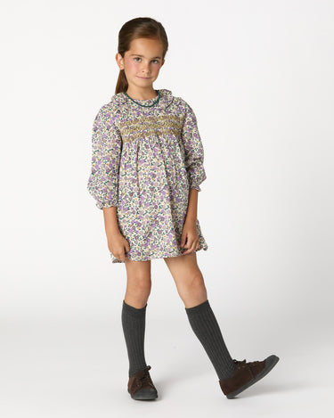 VESTIDO NIDO MANGA LARGA BLOSSOM PLUM