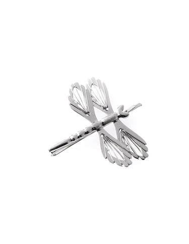 SILVER DRAGONFLY HAIRPIN