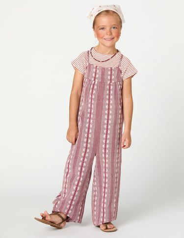 GARNET STRIPED JUMPSUIT