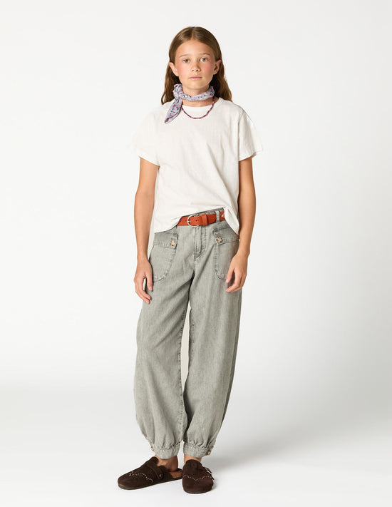 LIGHT GRAY BLOOMER PANTS