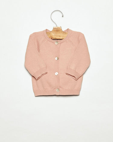 BABY PINK BUTTON-UP JACKET