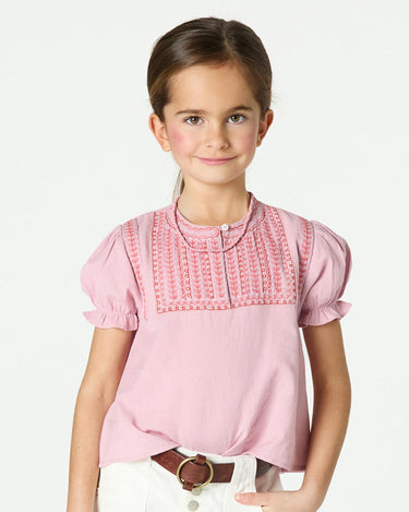 ROSE EMBROIDERED SHIRT