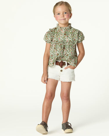 SHORT BOTONES BLANCO