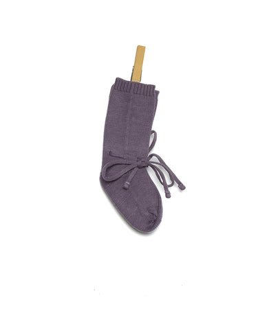 OVERCAST STITCH BOOTIES