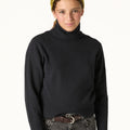 ANTHRACITE TURTLENECK SWEATER