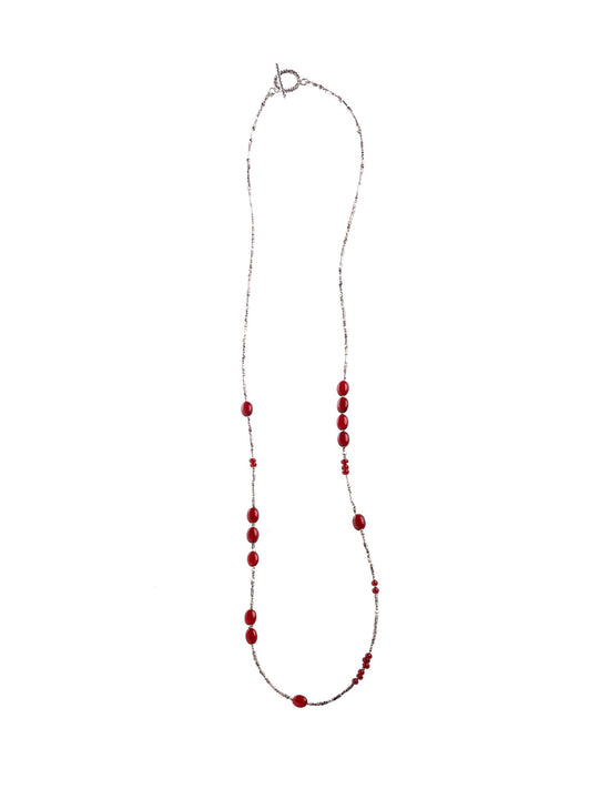COLLAR PIEDRA ROJA