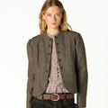 BLAZER MAO ESPIGA GRIS