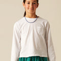 CAMISETA MANGA LARGA BLANCA