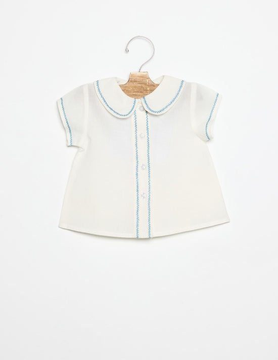 CAMISA BORDADO ESPIGA POND