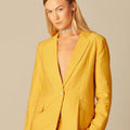 YELLOW BLAZER