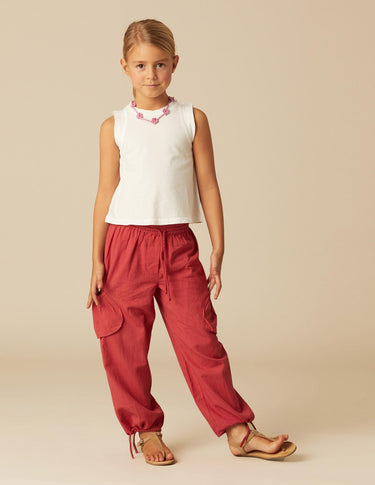 PANTALÓN BOLSILLO ROJO