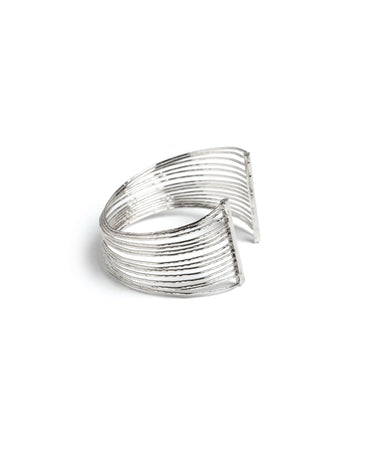 SILVER THREAD BRACELET
