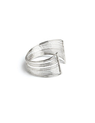 SILVER THREAD BRACELET