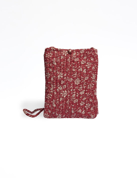 BANDOLERA TOILE BURGUNDY