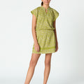 VESTIDO PRINT TOILE ALGAE