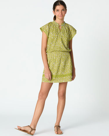 VESTIDO PRINT TOILE ALGAE