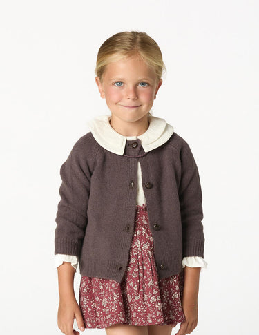 CHAQUETA BOTÓN LODEN CHOCOLATE