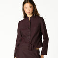 BLAZER HEBILLA RAYA GRANATE