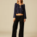 DENIM TIRA BRILLO NEGRO