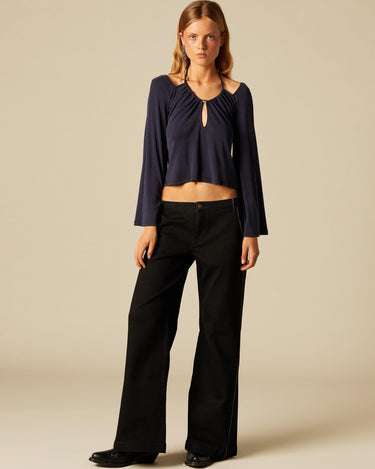 DENIM TIRA BRILLO NEGRO