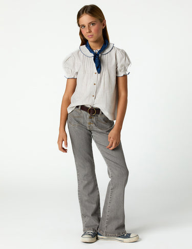 GRAY BELL BOTTOM COWBOY