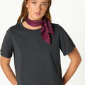 CAMISETA CORTA ANTRACITA NN