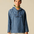 DENIM SWEATSHIRT