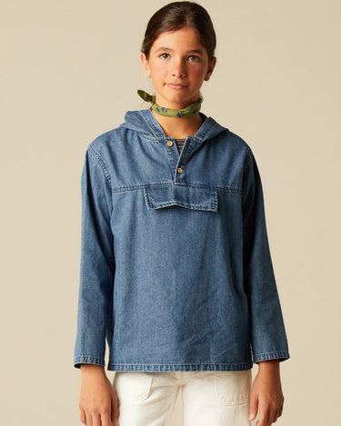 DENIM SWEATSHIRT