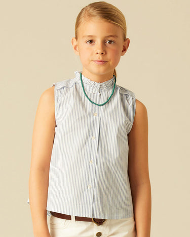 BLUE STRIPED SHIRT