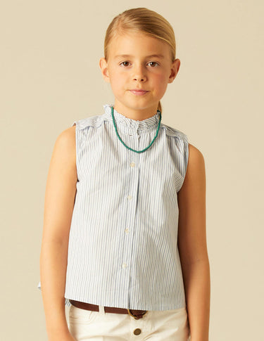 CAMISA RAYAS AZUL